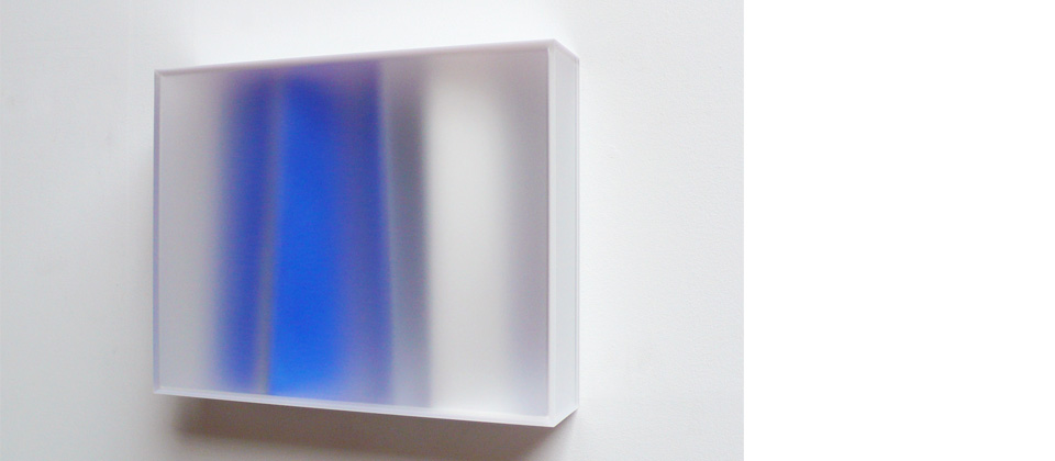 the blue deep, Acrylglas, 40x50x14 cm